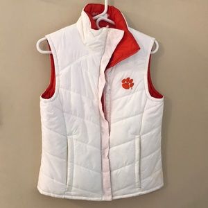 Women’s Columbia Reversible Clemson Puffer Vest